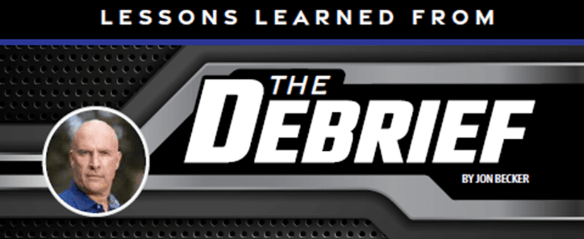 Lessons Learned from The Debrief